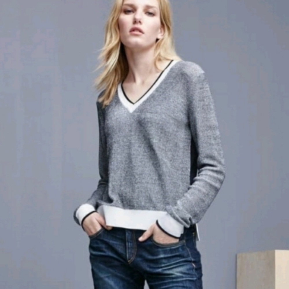 Rag & Bone 'Ainsley' V-Neck Sweater Size XS